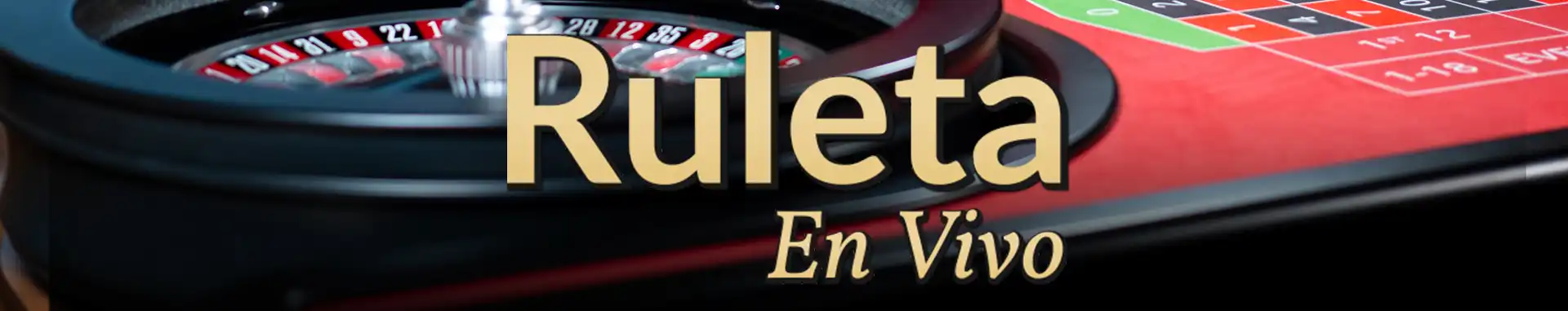Ruleta en vivo y en directo