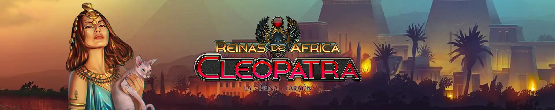 Tragaperras online Reinas de África Cleopatra