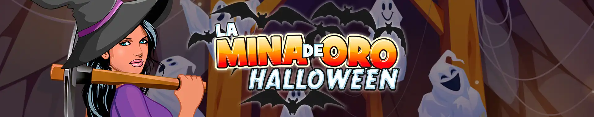 Tragaperras online Mina de Oro Halloween