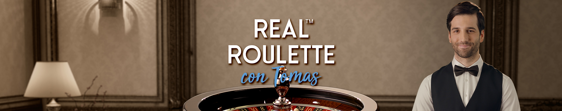 Ruleta Real Roulette con Tomas